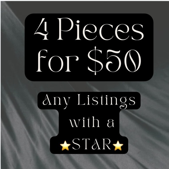 Choose ANY 4 items with a ⭐️ in the title  for $50! - Picture 5 of 8